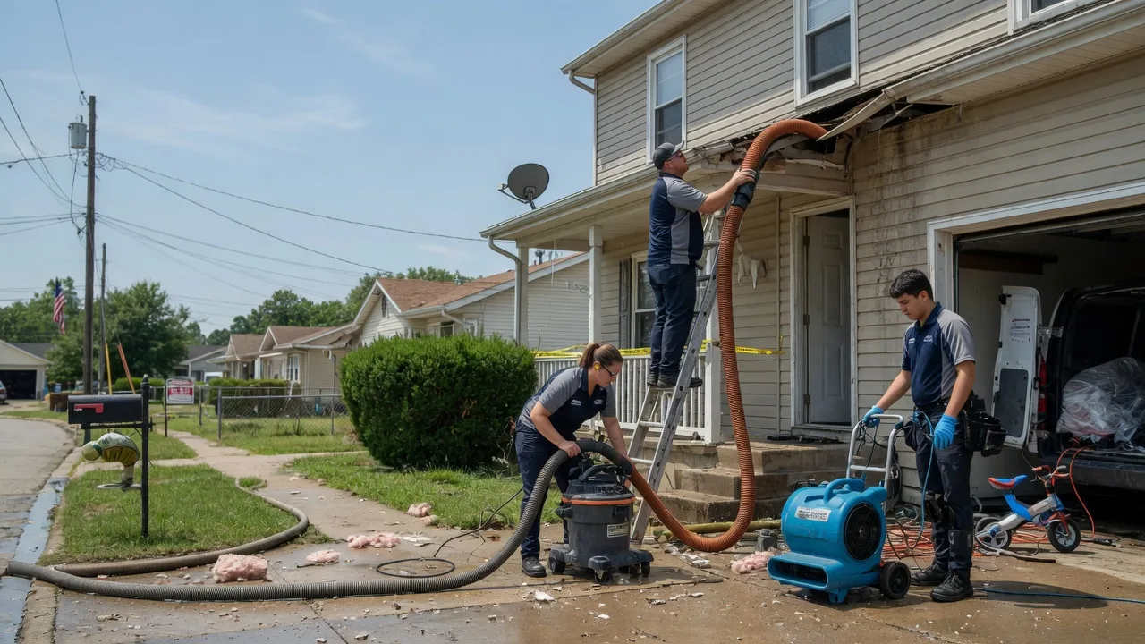 Water Damage Restoration in Brownsburg, VA near me